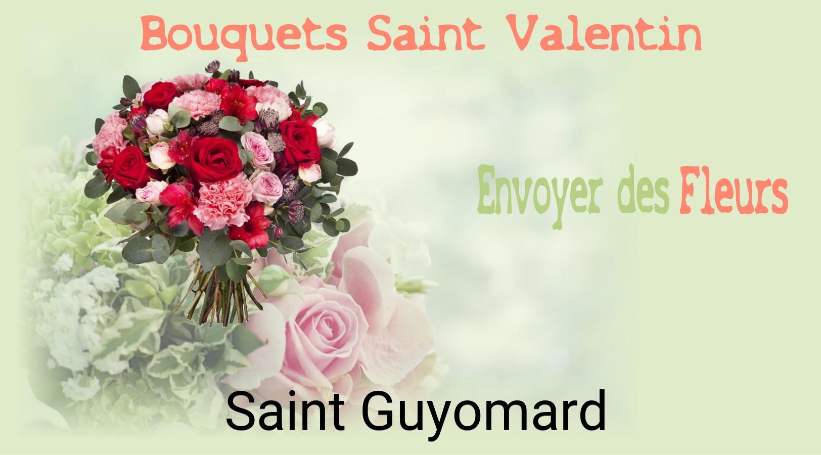 Roses de Saint-Valentin livrées à Saint-Guyomard
