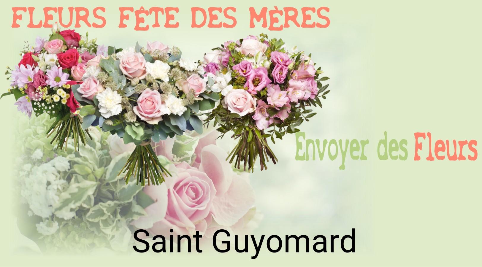 Bouquet de Fête des Mères livré à Saint-Guyomard